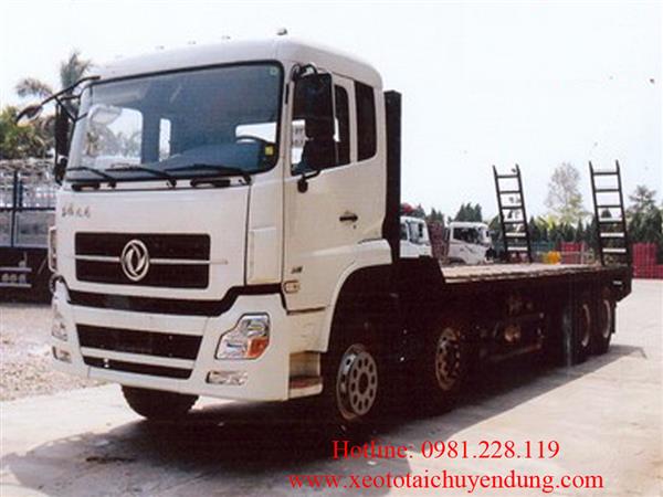 Xe nâng đầu chở máy công trình 5 chân Dongfeng