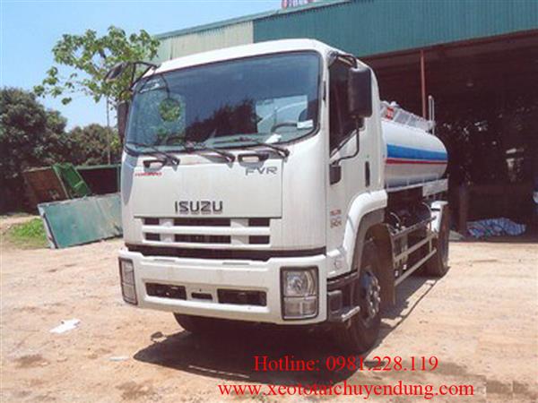 Xe chở xăng dầu 10 khối ISUZU