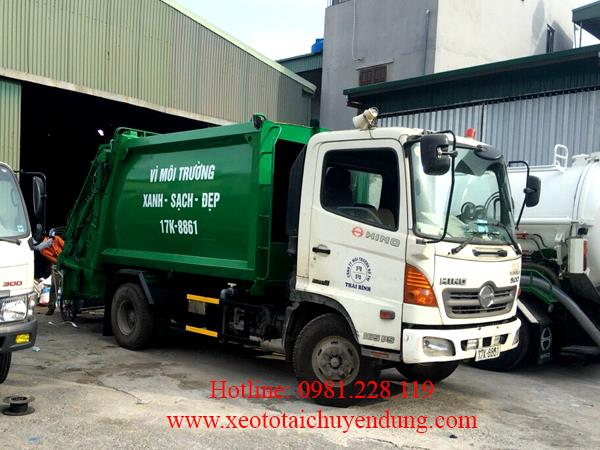 Sửa Chữa Cải Tạo Thùng Xe Cuốn Ép Chở Rác Chuyên Dụng