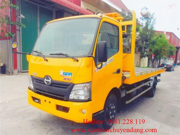 Xe cứu hộ giao thông sàn trượt Hino XZU730