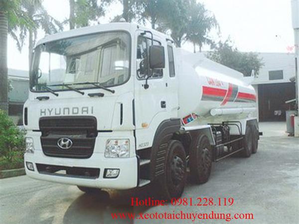 Xe chở xăng dầu 22 khối Hyundai HD320