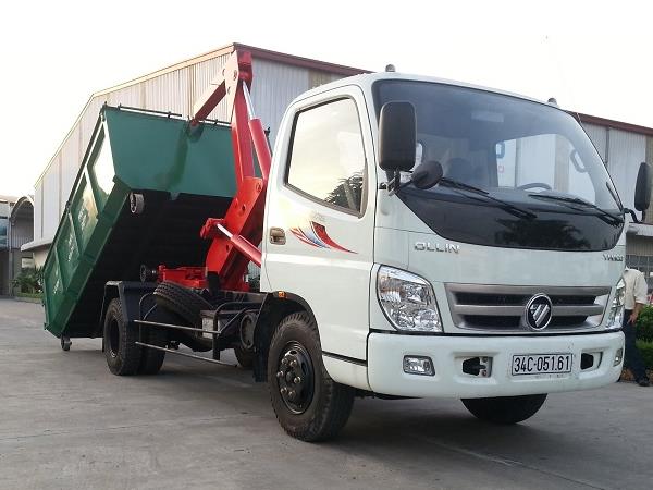 Xe Hooklift Thaco Ollin 10 khối