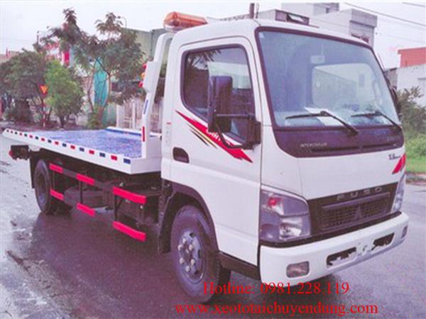 Xe cứu hộ giao thông sàn trượt FUSO Canter 2,8 Tấn