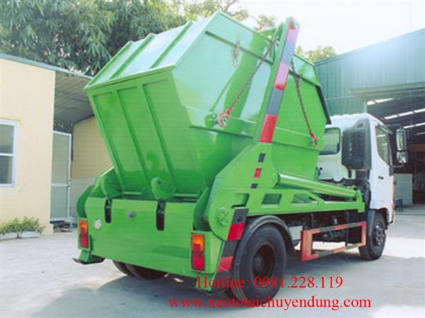 Xe chở bùn 4 khối Hino FC9JESW