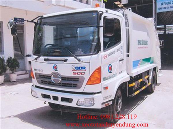 Xe ép chở rác HINO FC9JESW 9m3