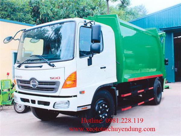 Xe ép chở rác HINO FG8JJSB 14m3