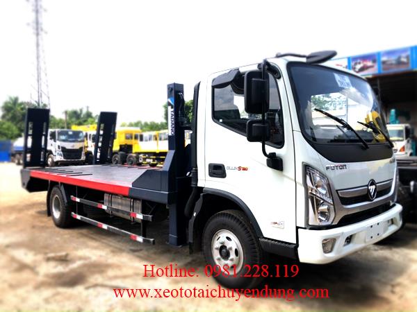 Xe Fooc Chở Máy Xúc 7 Tấn Thaco S720