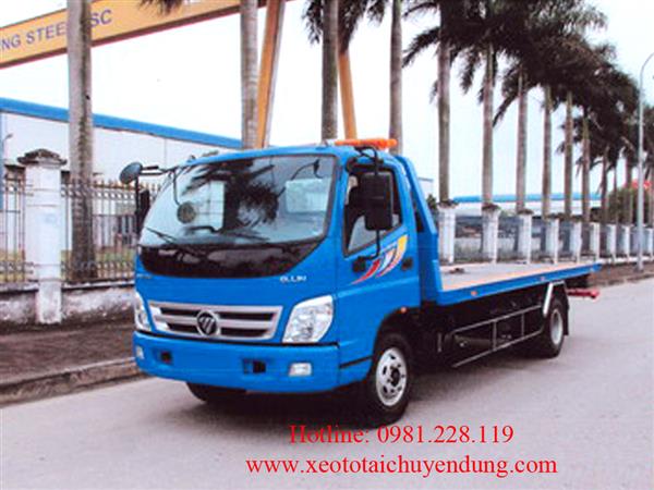 Xe cứu hộ sàn trượt 5 tấn Thaco Ollin 700C