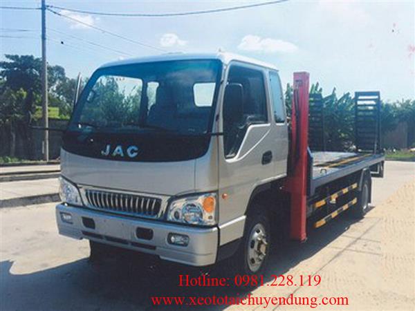 Xe nâng đầu chở máy công trình 2 chân JAC