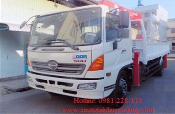 Xe Hino FG8JPSL gắn cẩu Unic 3 tấn 4 đốt V344