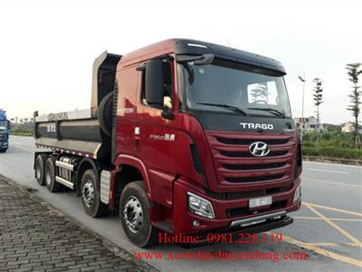 Xe tải ben 4 chân Hyundai Trago Xcient nhập khẩu