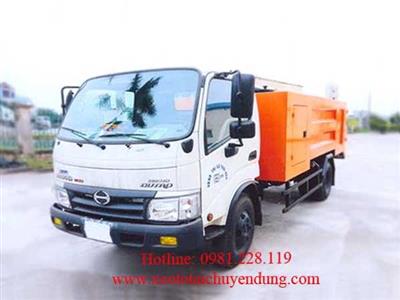 Xe thông cống Hino XZU342L 3,5 khối