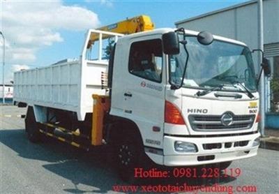 Xe Hino FG8JPSB gắn cẩu Soosan SCS513 5 tấn 3 đốt