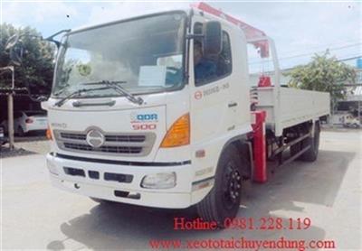 Xe Hino FG8JPSB gắn cẩu Unic 5 tấn 3 đốt V553