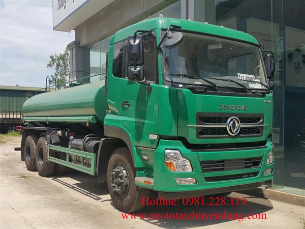 Xe phun nước rửa đường 3 chân Dongfeng 12,5 khối (12500 lít)