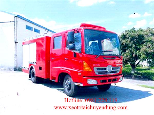 Xe cứu hỏa Hino FC9JETA 4 khối (4000 Lít)