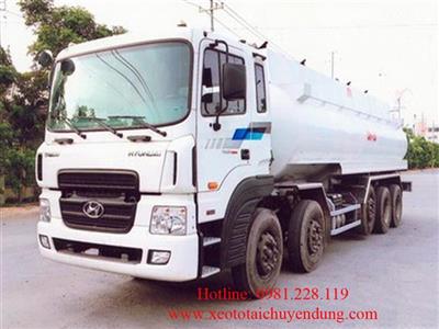 Xe chở xăng dầu 26 khối Hyundai HD360 Thaco