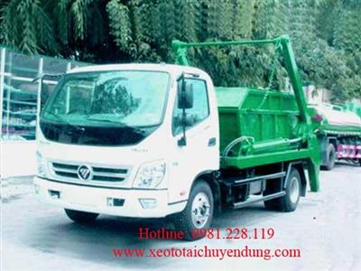 Xe xuồng chở bùn 3 khối Thaco ollin 500