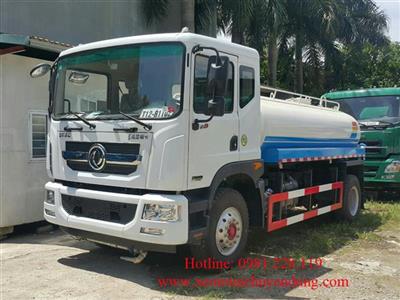 Xe Phun Nước Rửa Đường 9 khối Dongfeng 9m3