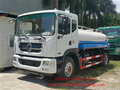 Xe phun nước rửa đường 9 khối Dongfeng Euro 5