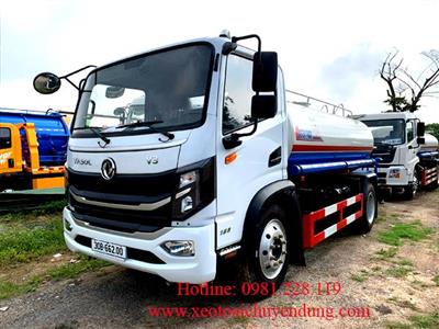 Xe Tưới Nước Rửa Đường 7 Khối Dongfeng Hộp Số 2 tầng