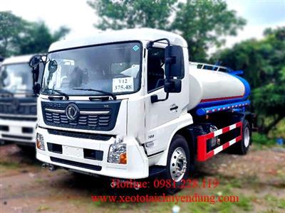 Xe Tưới Nước Rửa Đường 9 Khối Dongfeng New