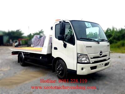 Xe Cứu Hộ Sàn Trượt 2 Chức Năng Kéo Xe, Chở Xe Hino XZU720L Euro 4