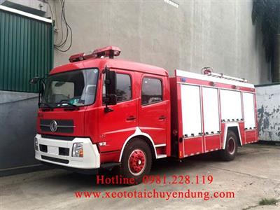 Xe cứu hỏa chữa cháy Dongfeng 7 khối nhập khẩu