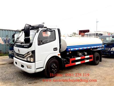 Xe tưới nước rửa đường 5 khối Dongfeng nhập khẩu