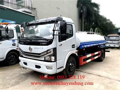 Xe Phun Nước Tưới Cây Rửa Đường 7 Khối Dongfeng