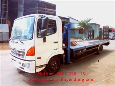 Xe nâng đầu chở máy xúc Hino FC9JLTC Euro 4