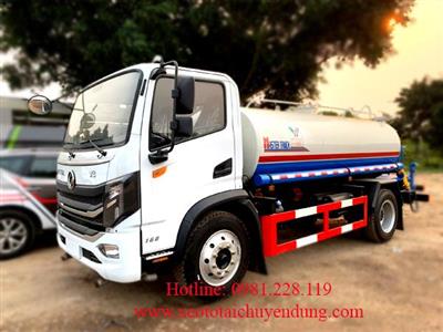 Xe Tưới Nước Rửa Đường 7 Khối