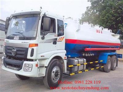 Xe chở xăng dầu 17 khối Thaco Auman C2400