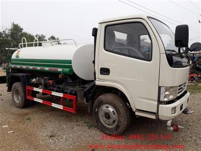 Xe phun nước rửa đường 3 khối Dongfeng nhập khẩu