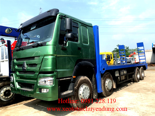 Xe nâng đầu 4 chân Howo 380