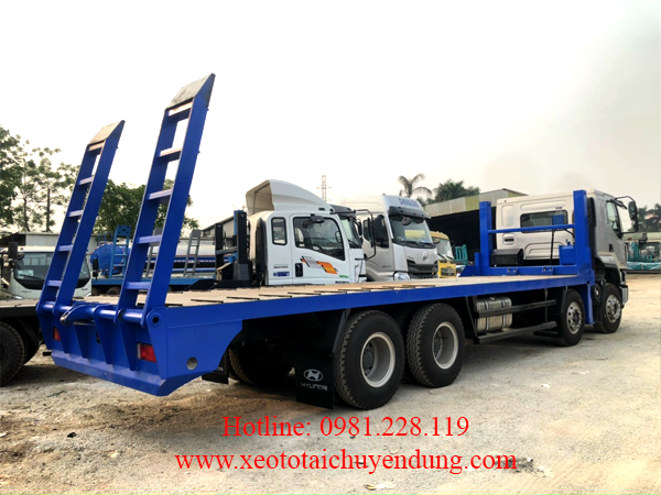 xe fooc nâng đầu chenglong 4 chân cabin thấp