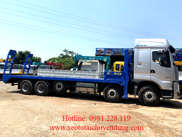 Xe phooc nâng đầu 5 chân chenglong 350Hp