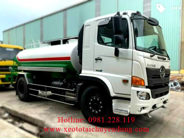 Xe téc nước rửa đường 9 khối Hino FG8JJ7A